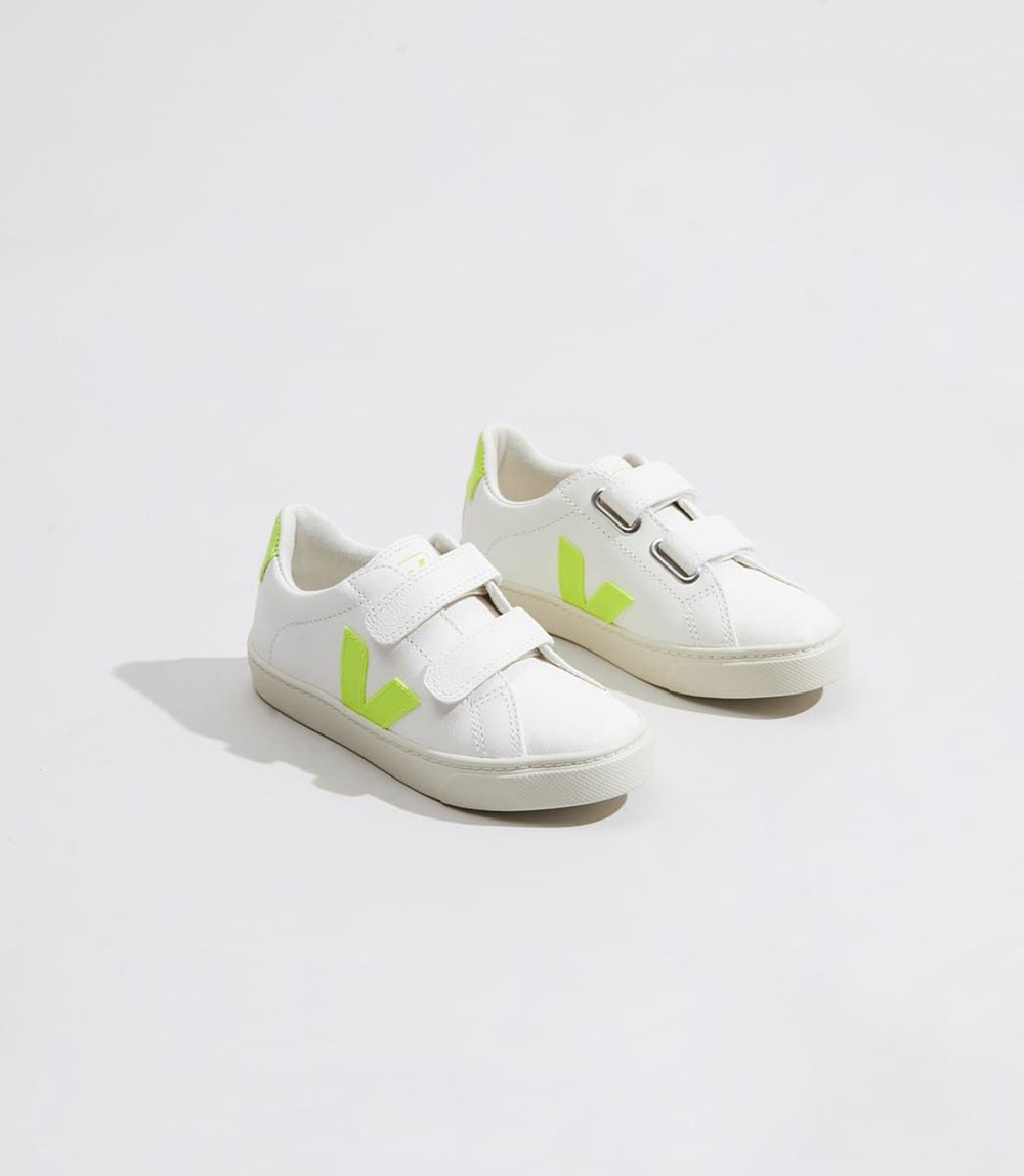 Veja Sneakers Copii - Esplar Velcro Chromefree - Albi - 6734015-KB